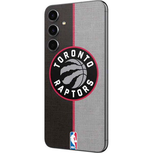 NBA Toronto Raptors Split Canvas Galaxy S23 FE Skin