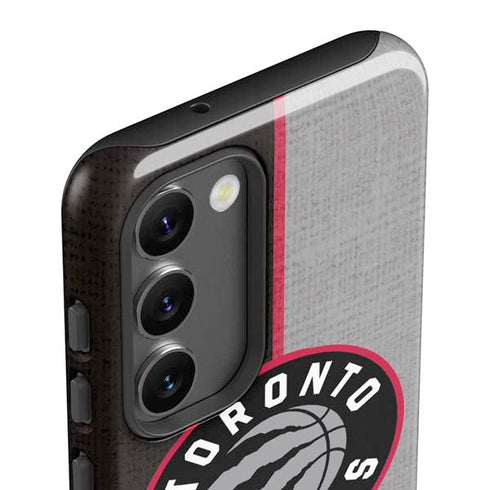 NBA Toronto Raptors Split Canvas Galaxy S23 Pro Case