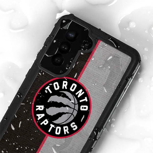 NBA Toronto Raptors Split Canvas Galaxy S23 Waterproof Case