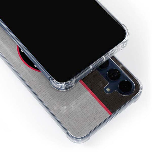 NBA Toronto Raptors Split Canvas Galaxy S24 Clear Case