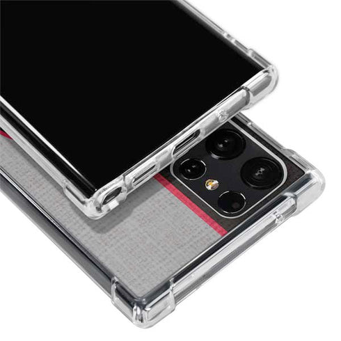 NBA Toronto Raptors Split Canvas Galaxy S24 Ultra Clear Case