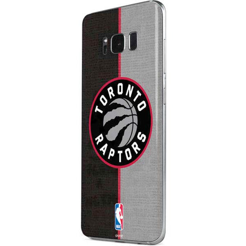 NBA Toronto Raptors Split Canvas Galaxy S8 Plus Skin