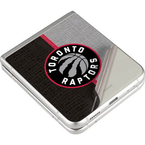 NBA Toronto Raptors Split Canvas Galaxy Z Flip3 5G Skin