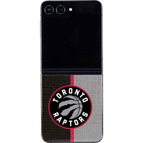 NBA Toronto Raptors Split Canvas Galaxy Z Flip5 5G Skin