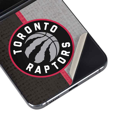 NBA Toronto Raptors Split Canvas Galaxy Z Flip5 5G Skin
