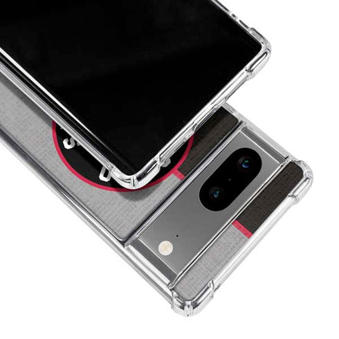 NBA Toronto Raptors Split Canvas Google Pixel 8 Clear Case