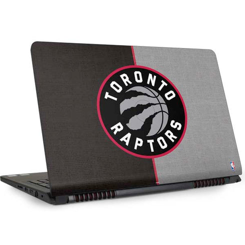 NBA Toronto Raptors Split Canvas Dell Inspiron Skin