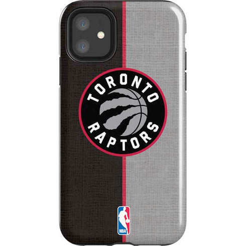 NBA Toronto Raptors Split Canvas iPhone 11 Impact Case