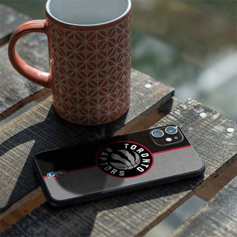 NBA Toronto Raptors Split Canvas iPhone 11 Skin