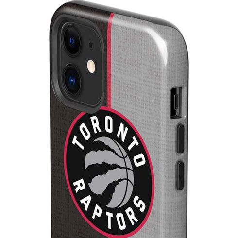 NBA Toronto Raptors Split Canvas iPhone 12 Impact Case