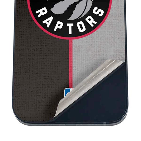 NBA Toronto Raptors Split Canvas iPhone 12 Mini Skin