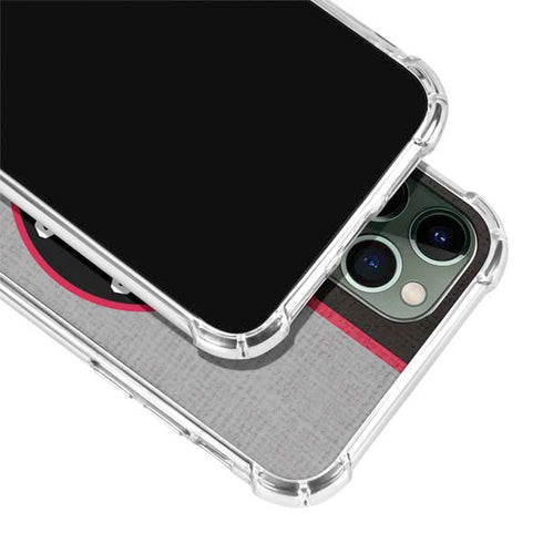 NBA Toronto Raptors Split Canvas iPhone 12 Pro Clear Case