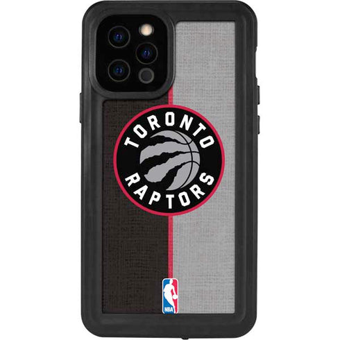 NBA Toronto Raptors Split Canvas iPhone 12 Pro Waterproof Case