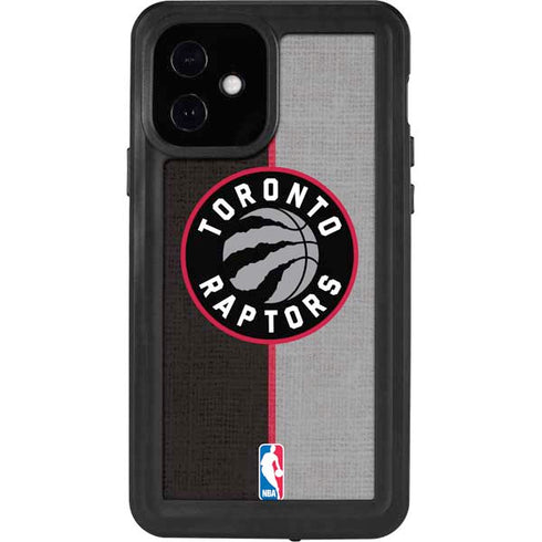 NBA Toronto Raptors Split Canvas iPhone 12 Waterproof Case
