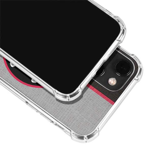 NBA Toronto Raptors Split Canvas iPhone 13 Clear Case