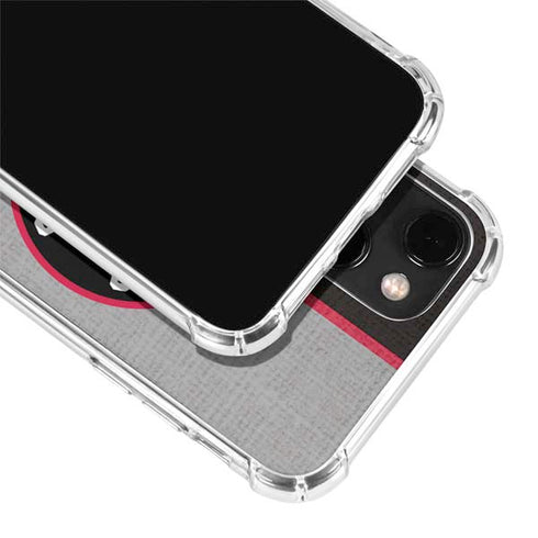 NBA Toronto Raptors Split Canvas iPhone 13 Mini Clear Case