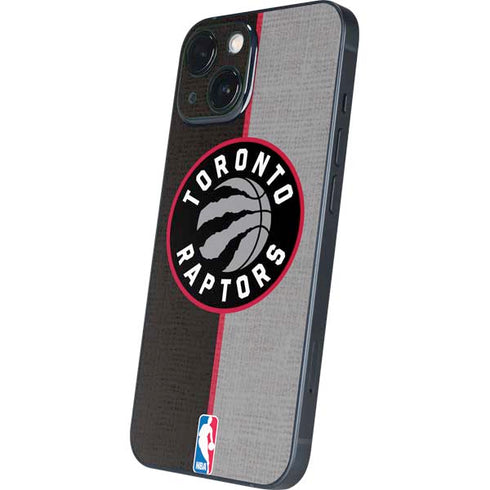 NBA Toronto Raptors Split Canvas iPhone 13 Mini Skin