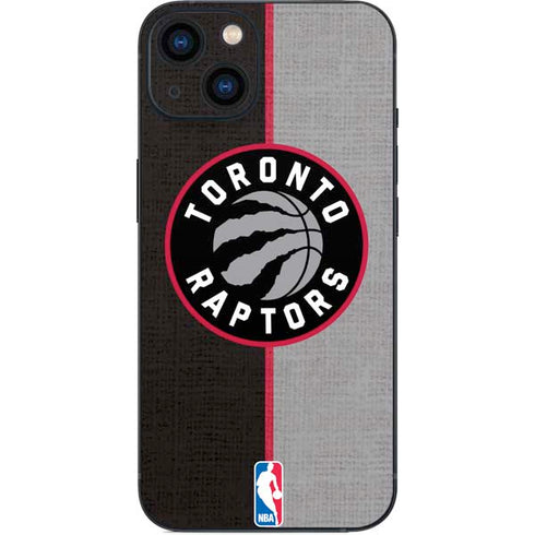 NBA Toronto Raptors Split Canvas iPhone 13 Skin