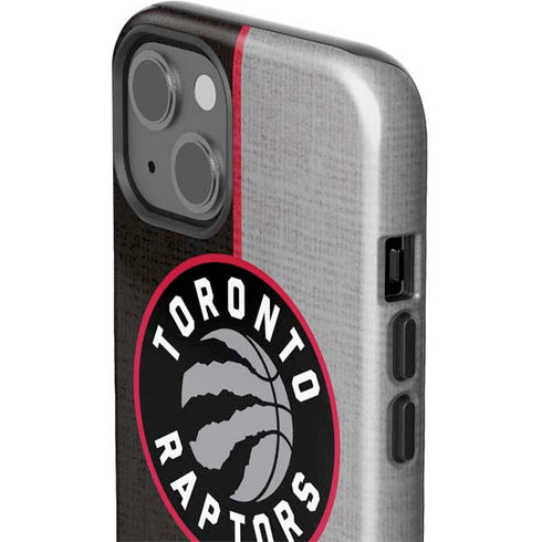 NBA Toronto Raptors Split Canvas iPhone 14 Plus Impact Case