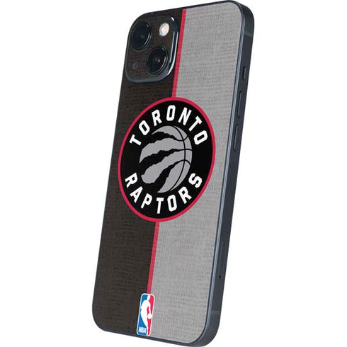 NBA Toronto Raptors Split Canvas iPhone 14 Plus Skin