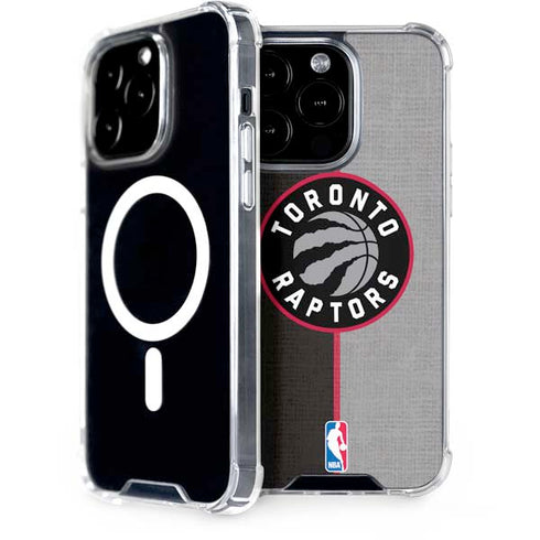 NBA Toronto Raptors Split Canvas iPhone 15 Pro MagSafe Case