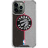 NBA Toronto Raptors Split Canvas iPhone 15 Pro Max Clear Case