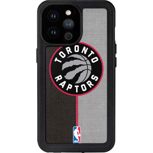 NBA Toronto Raptors Split Canvas iPhone 14 Pro Max Waterproof Case