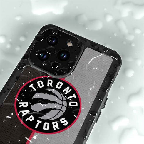 NBA Toronto Raptors Split Canvas iPhone 14 Pro Max Waterproof Case