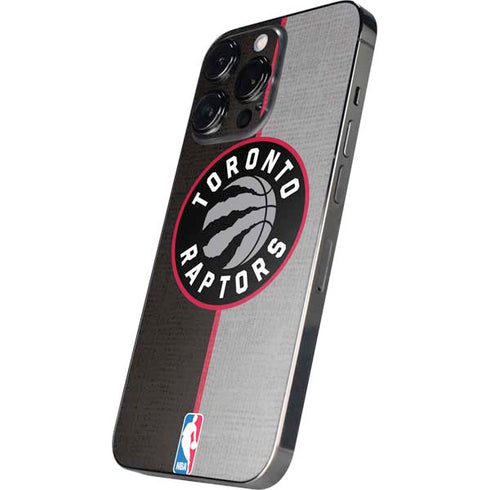 NBA Toronto Raptors Split Canvas iPhone 14 Pro Skin
