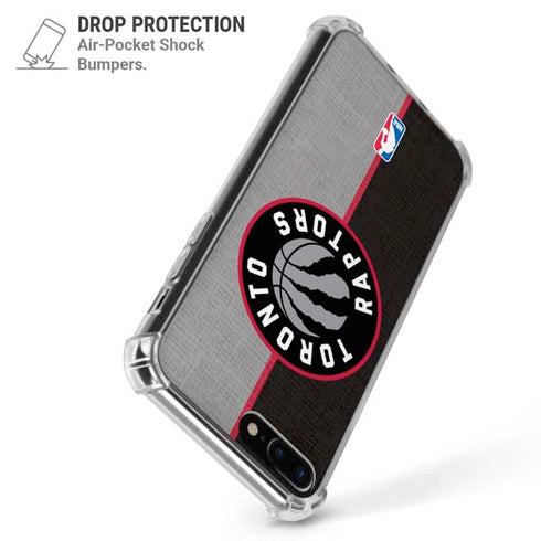 NBA Toronto Raptors Split Canvas iPhone 7/8 Plus Clear Case