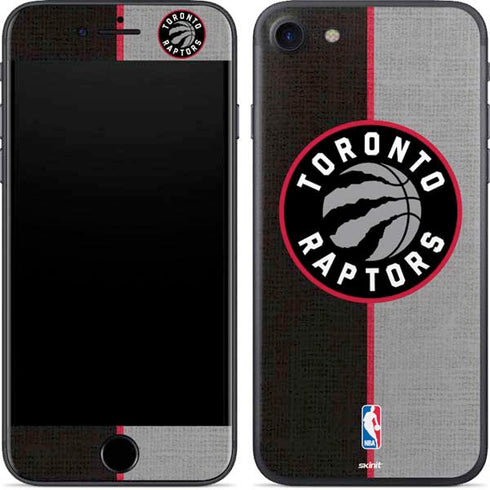 NBA Toronto Raptors Split Canvas iPhone 7 Skin
