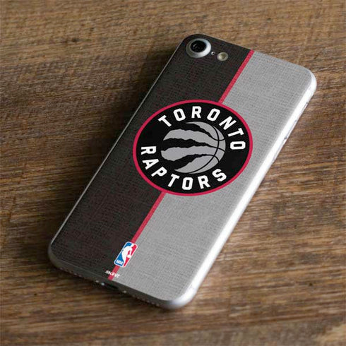 NBA Toronto Raptors Split Canvas iPhone 7 Skin