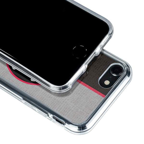 NBA Toronto Raptors Split Canvas iPhone SE (2nd & 3rd Gen) Clear Case