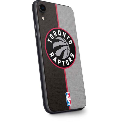 NBA Toronto Raptors Split Canvas iPhone XR Skin