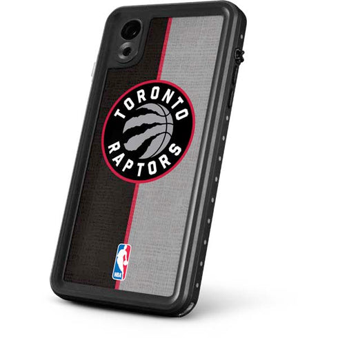 NBA Toronto Raptors Split Canvas iPhone XR Waterproof Case