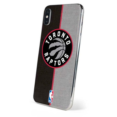 NBA Toronto Raptors Split Canvas iPhone XS Max Skin