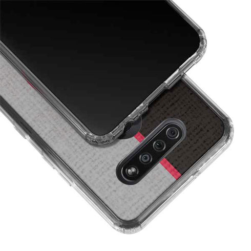 NBA Toronto Raptors Split Canvas LG K51/Q51 Clear Case