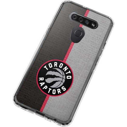 NBA Toronto Raptors Split Canvas LG K51/Q51 Clear Case