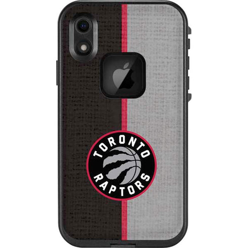 NBA Toronto Raptors Split Canvas LifeProof Fre iPhone Skin