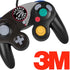 NBA Toronto Raptors Split Canvas Nintendo GameCube Controller Skin