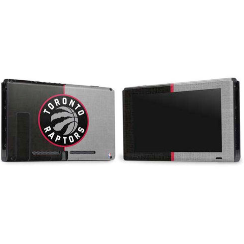 NBA Toronto Raptors Split Canvas Nintendo Switch Bundle Skin