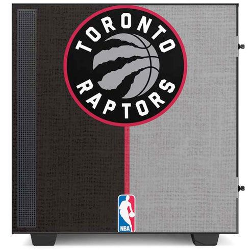 NBA Toronto Raptors Split Canvas NZXT H510 Compact ATX Mid-Tower Case Skin