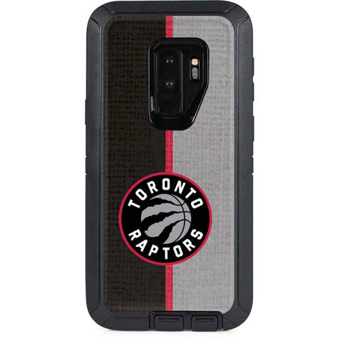 NBA Toronto Raptors Split Canvas Otterbox Defender Galaxy Skin