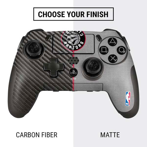 NBA Toronto Raptors Split Canvas PlayStation Scuf Vantage 2 Controller Skin