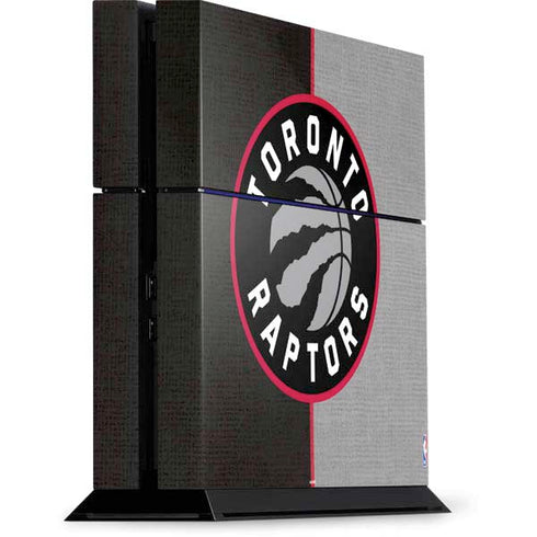 NBA Toronto Raptors Split Canvas PS4 Console Skin