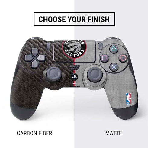 NBA Toronto Raptors Split Canvas PS4 Controller Skin