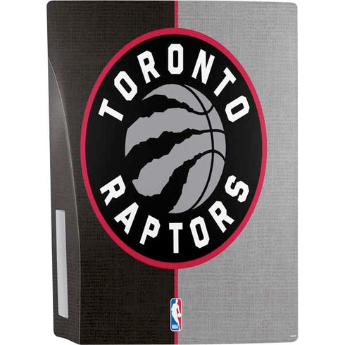 NBA Toronto Raptors Split Canvas PS5 Console Skin