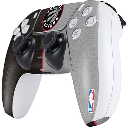 NBA Toronto Raptors Split Canvas PS5 Controller Skin