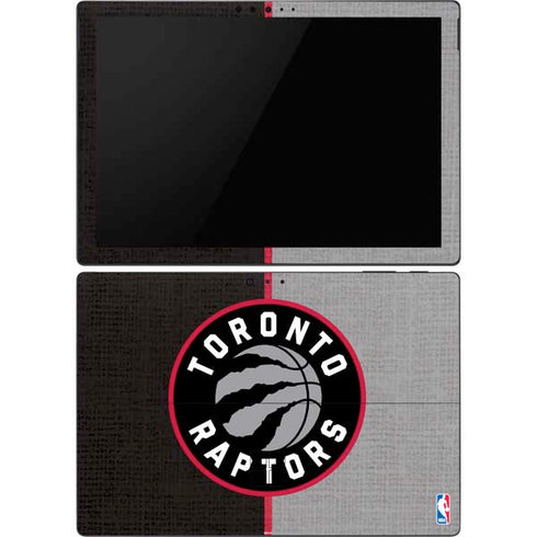 NBA Toronto Raptors Split Canvas Surface Pro 6 Skin