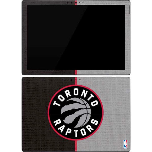 NBA Toronto Raptors Split Canvas Surface Pro 7 Skin